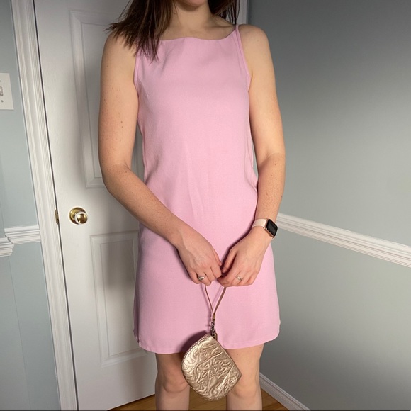 Minna Pink Shift Dress - Size M - Picture 3 of 13